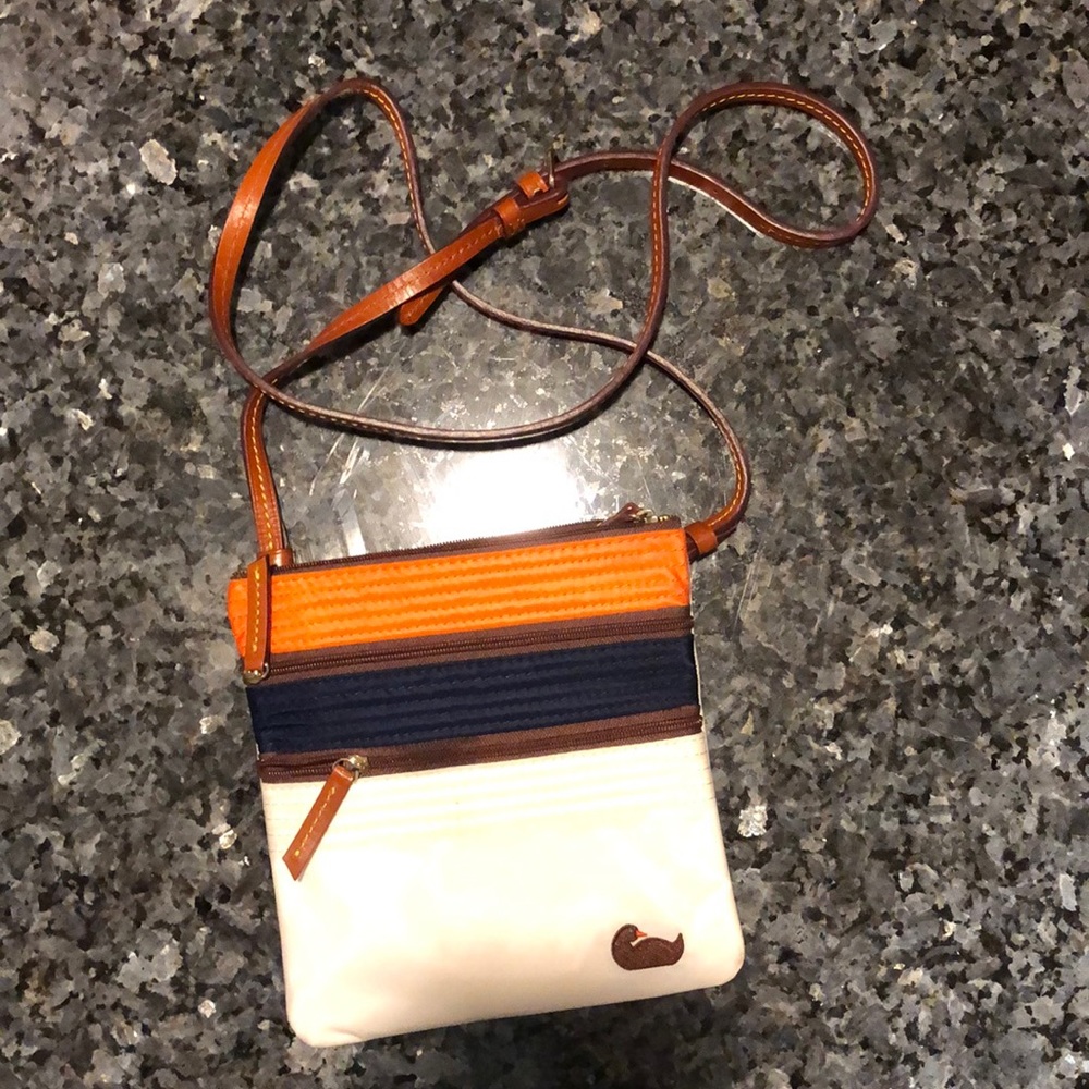 Dooney & Burke Tri-Color Crossbody